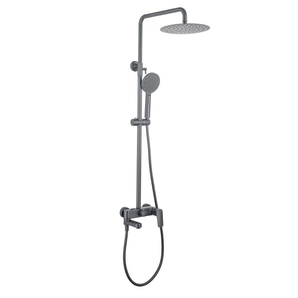 Душевая система Aquatek Вега оружейная сталь (AQ2040BGM)