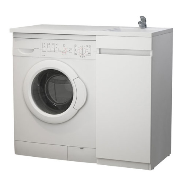 Тумба напольная Melodia Модерн 375 (Даллас-1000) 375x37,5x80 белая (MFR79600WT)