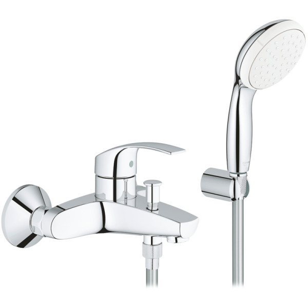 Смеситель для ванны Grohe Eurosmart xром (3330220A) Смеситель для ванны Grohe Eurosmart xром (3330220A)