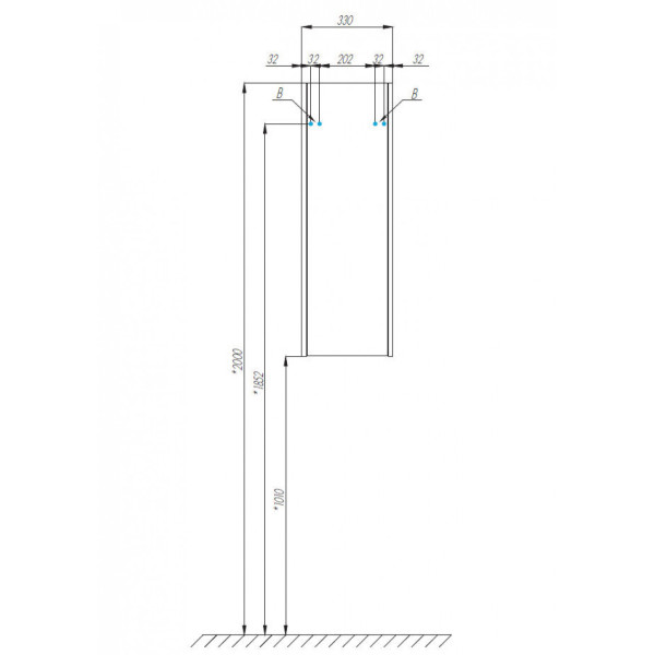 Шкаф подвесной Aquaton Сакура 330x330x990 L ольха наварра, белый глянец (1.A220.8.03S.KW8.L) Шкаф подвесной Aquaton Сакура 330x330x990 L ольха наварра, белый глянец (1.A220.8.03S.KW8.L)