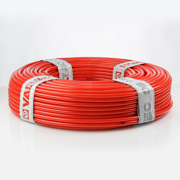 Труба п/э Valtec PEXa-EVOH 16x2,0 мм. красная, бухта 600 м. (VA1620.3.R.600)
