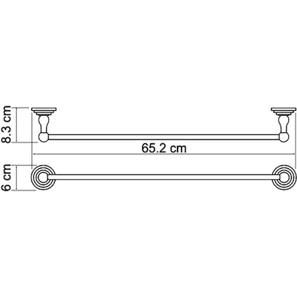 Полотенцедержатель WasserKRAFT Isar (K-7330)