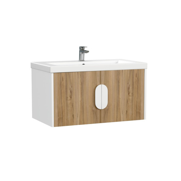 Тумба подвесная Cersanit Como 80 для Como 80 орех (69343)