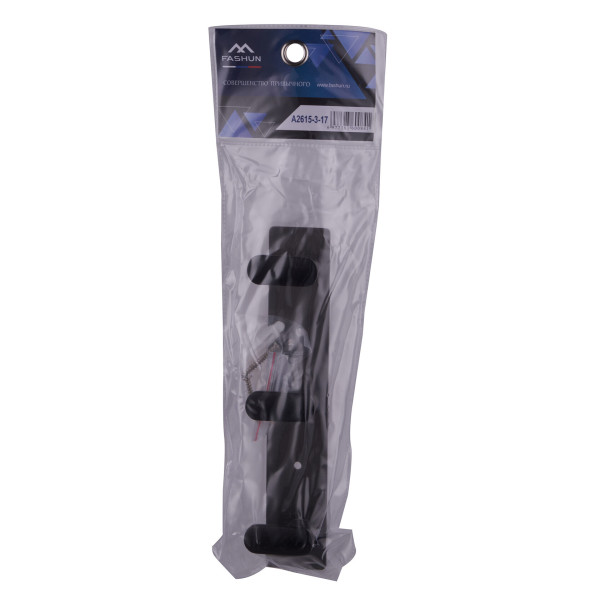 Крючок Fashun тройной 192х43х34 мм PVD цинк. сплав + нерж. сталь графит (A2615-3-17)