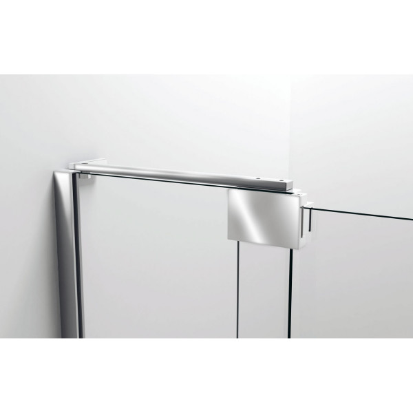 Душевая дверь Vincea Extra VDP-1E 1100/1200х2000 стекло прозрачное, профиль хром (VDP-1E1112CL)