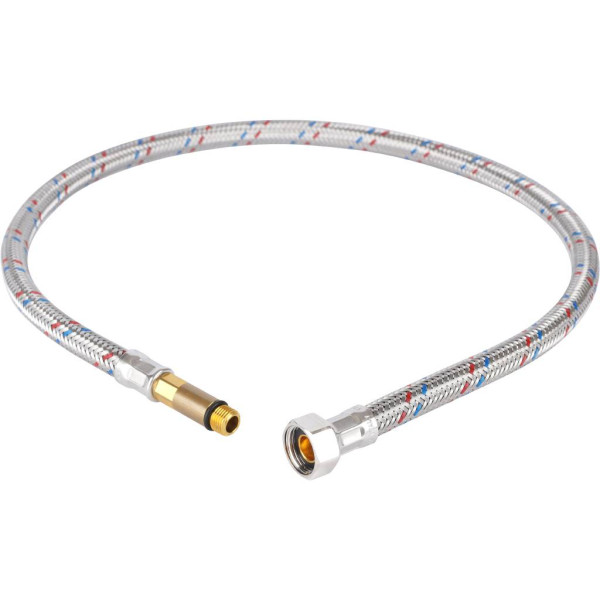 Подводка гибкая для смесителя 800 мм. 3/8"*М10 L=35 мм. (нерж. сталь) SHF-0038-351015 Подводка гибкая для смесителя 800 мм. 3/8"*М10 L=35 мм. (нерж. сталь) SHF-0038-351015