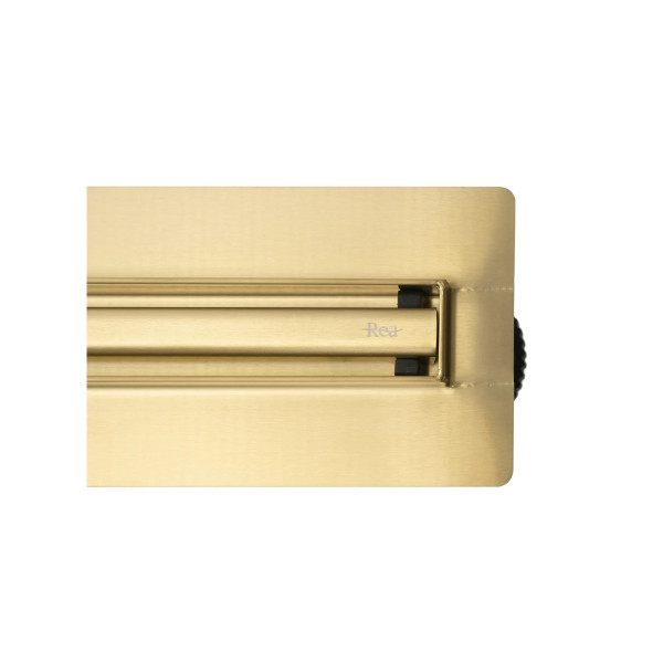 Лоток душевой Rea Neox slim pro 1000 gold mat золото матовое (REA-G6990)