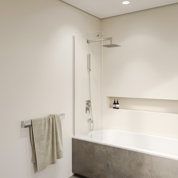 Душевые шторки для ванн RGW Screens 50x150 стекло прозрачное, профиль хром (351105650-11)