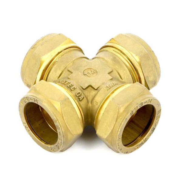 Крестовина 22x22x22x22 (обжим) Tiemme (1000082)