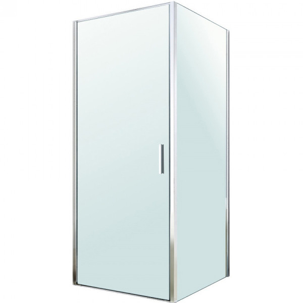 Душевой уголок Berges Legos LS-1 80х90 стекло прозрачное, профиль хром (61031)