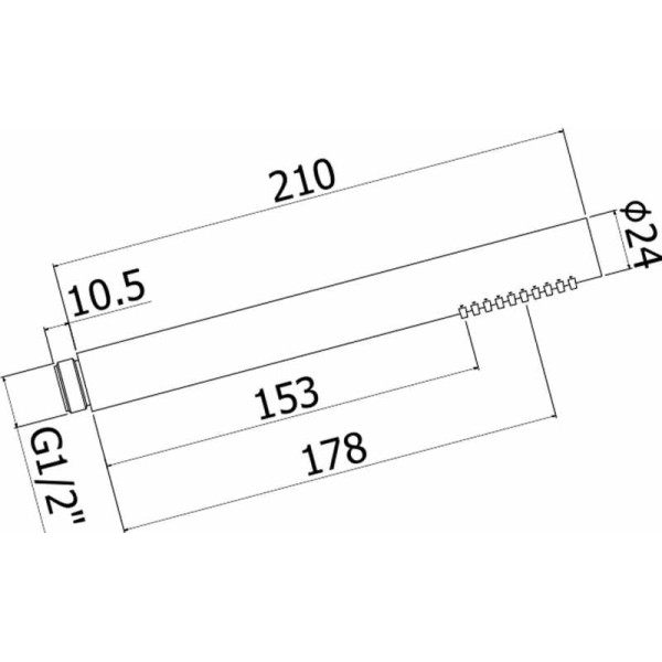 Душевая лейка Paffoni Master черный (ZDOC067NO)