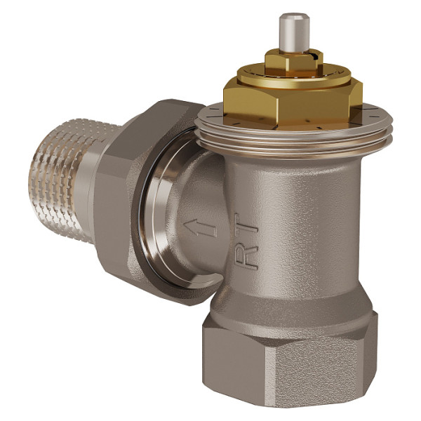 Клапан термостатический угловой 1/2" Royal Thermo М30х1,5 (RTO 07.1525) Клапан термостатический угловой 1/2" Royal Thermo М30х1,5 (RTO 07.1525)