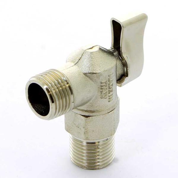 Кран угловой Itap 1/2"х1/2" НН шаровый (3910012) Кран угловой Itap 1/2"х1/2" НН шаровый (3910012)