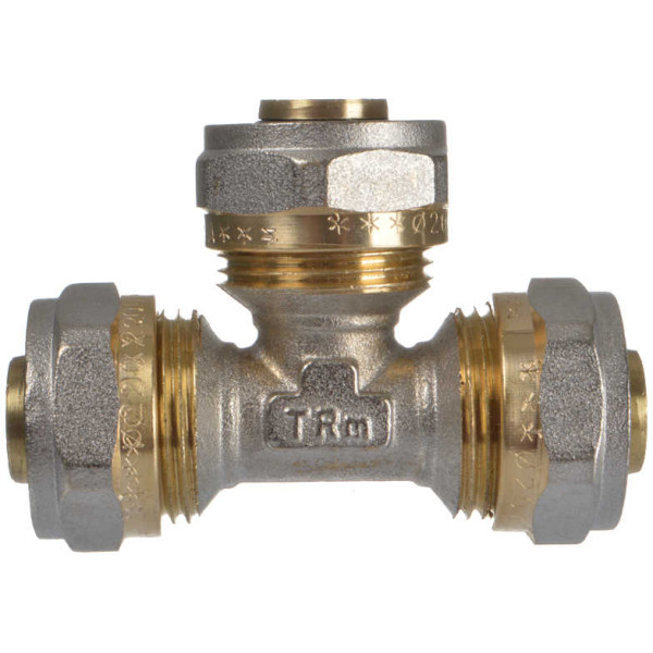 Тройник 20*20*20 TeRma (обжим) (01450) Тройник 20*20*20 TeRma (обжим) (01450)