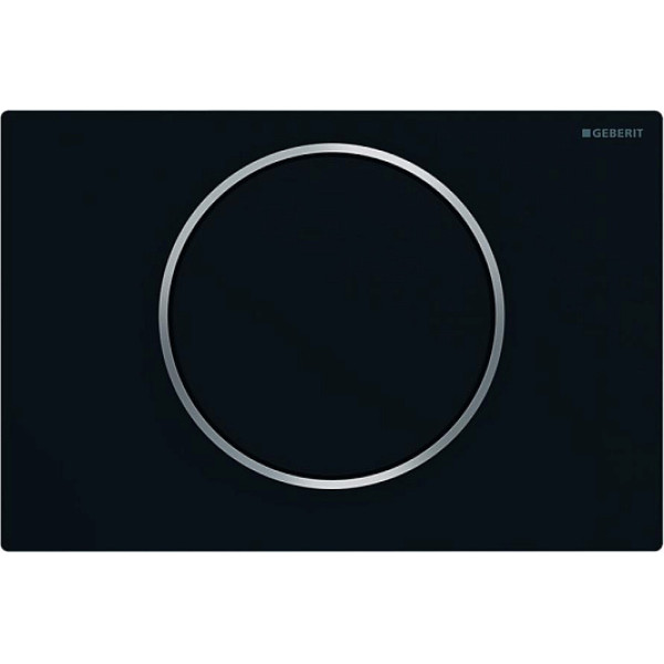 Клавиша смывная Geberit Sigma10 черный матовый лак (115.758.14.5) Клавиша смывная Geberit Sigma10 черный матовый лак (115.758.14.5)