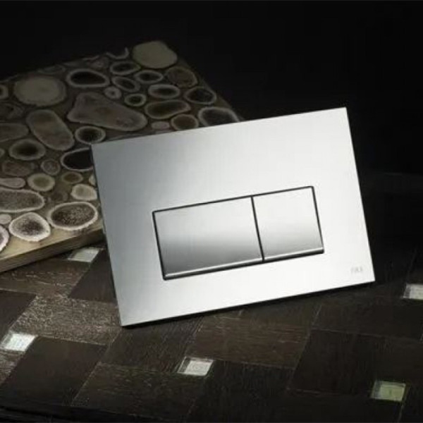 Клавиша смывная Oli Steam хром матовый (641506) Клавиша смывная Oli Steam хром матовый (641506)