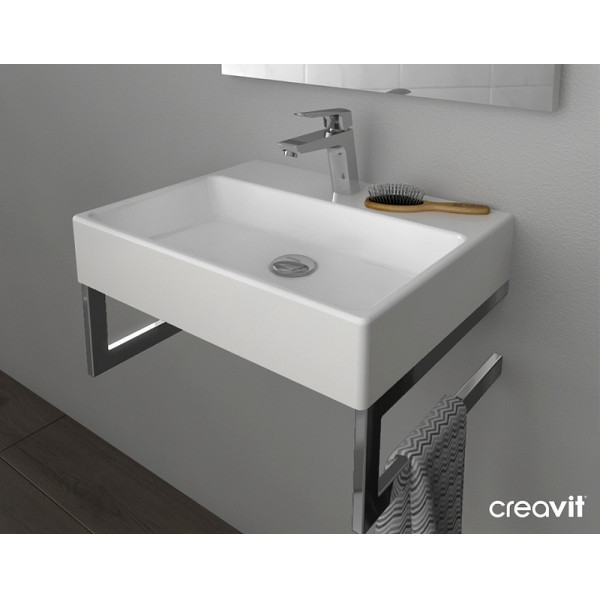 Раковина мебельная Creavit Next 50x40 белая (NX242-H.00000) Раковина мебельная Creavit Next 50x40 белая (NX242-H.00000)