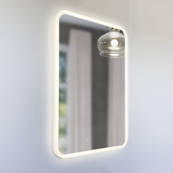 Зеркало Comforty Павия 600x800x40 белый (00-00001243)