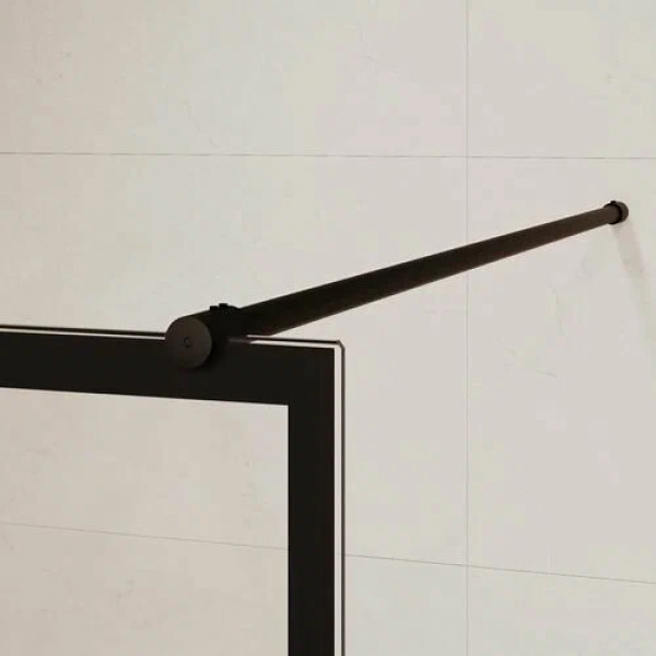 Душевое ограждение RGW WA-011-B 68x200 стекло прозрачное, профиль черный (35101160-84)