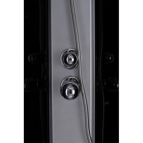 Душевая кабина Loranto 80x100x215 стекло матовое, профиль сатин (CS-5180-13R G)