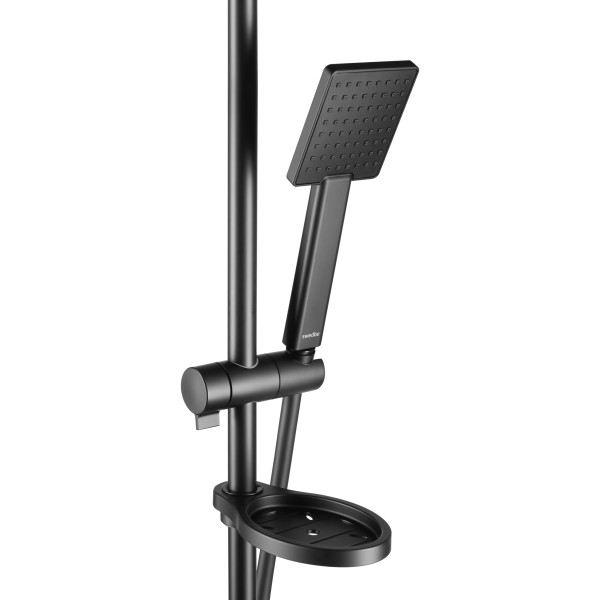 Душевой гарнитур Swedbe Hermes черный (5109B)