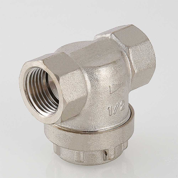 Фильтр прямой 3/4" ВВ 300 мкр. Valtec никель (VT.388.N.05)