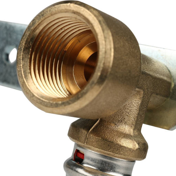 Водорозетка двойная 16x1/2" Stout (пресс) (SFP-0013-001216)