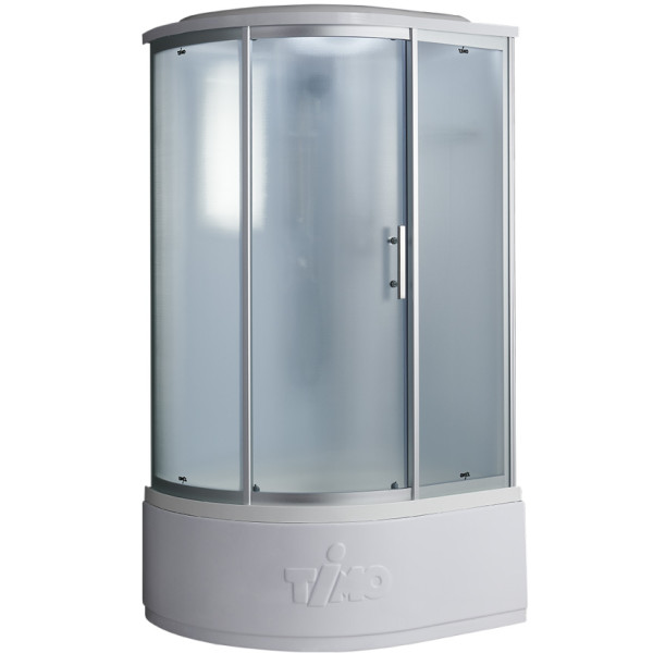 Душевая кабина Timo T-6610 Silver R 110x85x220 стекло матовое, профиль хром (T-6610 S R)