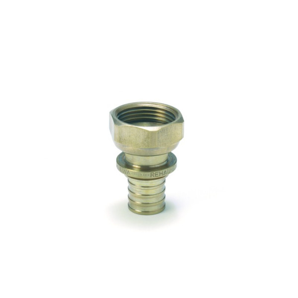 Соединение прямое Rehau Rautitan RX+ 32*1" с накидной гайкой (бронза) (14563411001)