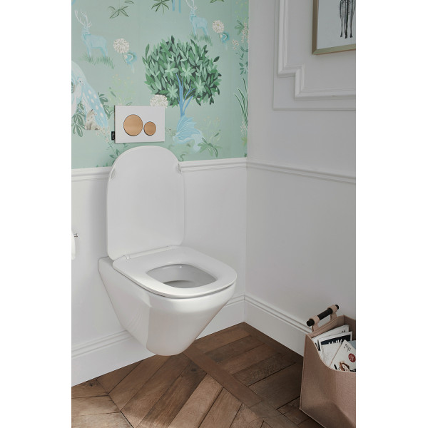 Комплект инсталляция с унитазом Jacob Delafon Modern Life сиденье микролифт, с клавишей хром (E29025+E20858-CP+E77168+E77725) (E21773RU-00)