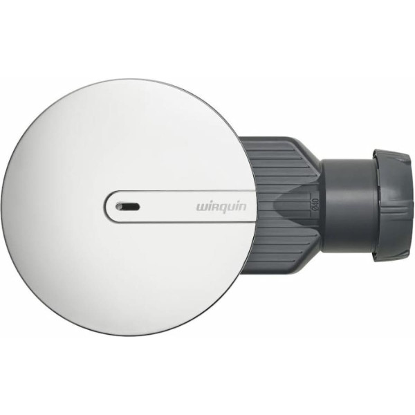 Сифон для душевого поддона Wirquin Slim+ 90/40 L190 сверхплоский, с сухим затвором, хром (30723365)