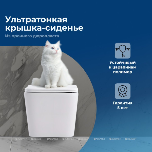 Унитаз подвесной Aquanet TREND W белый (276396)