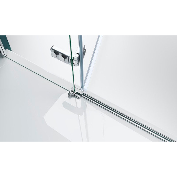 Душевая дверь BelBagno Kraft 100x195 стекло прозрачное, профиль хром (KRAFT-B-12-60/40-C-Cr-R) Душевая дверь BelBagno Kraft 100x195 стекло прозрачное, профиль хром (KRAFT-B-12-60/40-C-Cr-R)