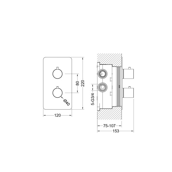 Смеситель для ваны и душа Aquatek Европа встраиваемый хром (AQ1393CR) Смеситель для ваны и душа Aquatek Европа встраиваемый хром (AQ1393CR)