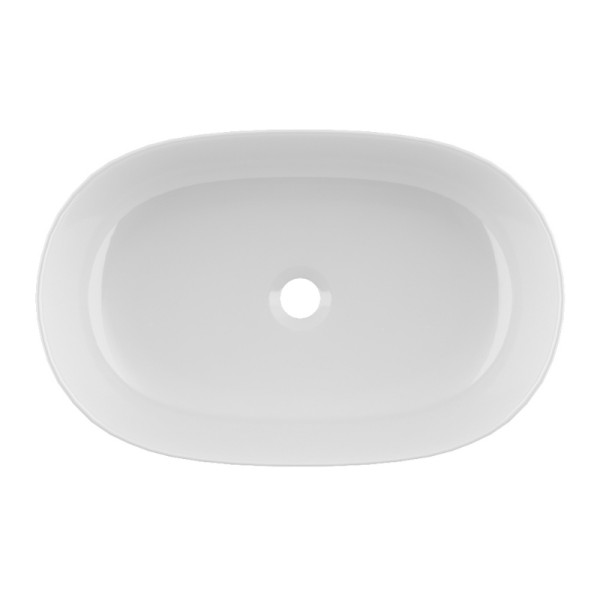 Раковина накладная Iddis Ray 55,5x34,5 белая (RAYWS13i27)