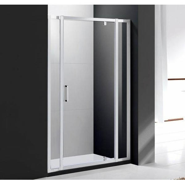 Душевая дверь Cezares Molveno 160x195 стекло прозрачное, профиль хром (MOLVENO-BA-12-100+60-C-Cr-IV)