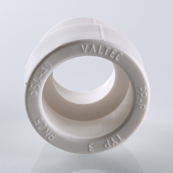 Муфта переходная PP-R 32*25 мм VALTEC (белая) VTp.705.0.032025 Муфта переходная PP-R 32*25 мм VALTEC (белая) VTp.705.0.032025