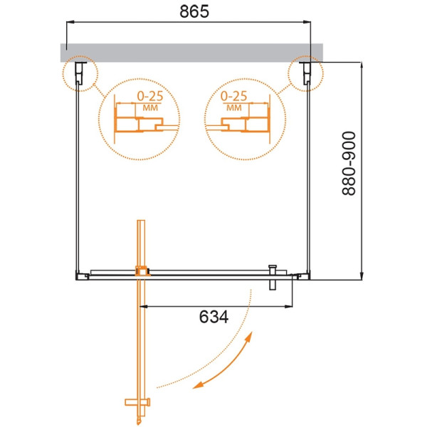 Душевой уголок Cezares Molveno 90x90x195 стекло прозрачное, профиль хром (MOLVENO-BA2-90/90-C-Cr-IV) Душевой уголок Cezares Molveno 90x90x195 стекло прозрачное, профиль хром (MOLVENO-BA2-90/90-C-Cr-IV)