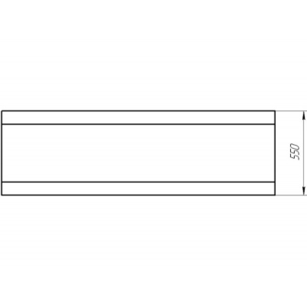 Ванна акриловая 1Marka Aura 160x105 правосторонняя белая (01ау1610п)