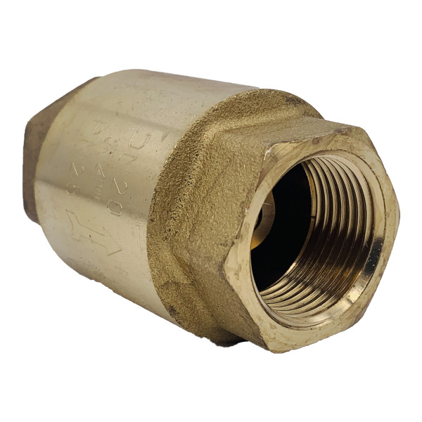 Клапан обратный вертикальный Tiemme 3/4" с латунным седлом (3500021) Клапан обратный вертикальный Tiemme 3/4" с латунным седлом (3500021)