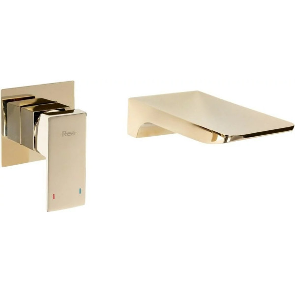 Смеситель для раковины скрытого монтажа REA Mason gold (REA-B5150) Смеситель для раковины скрытого монтажа REA Mason gold (REA-B5150)