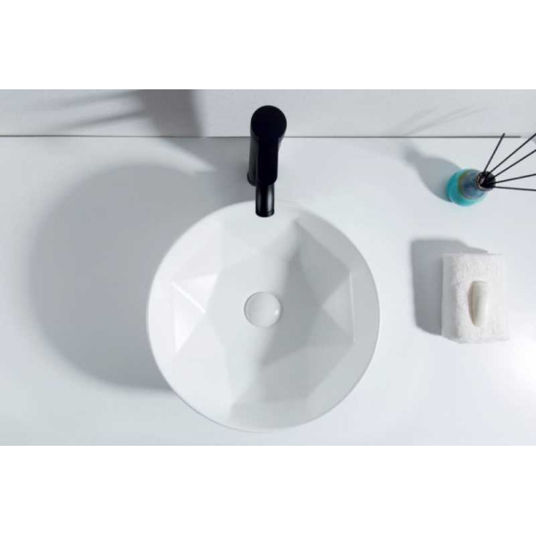 Раковина накладная BelBagno белая (BB1342H300)