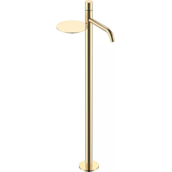 Смеситель напольный Boheme Stick Золотой (120-GG)