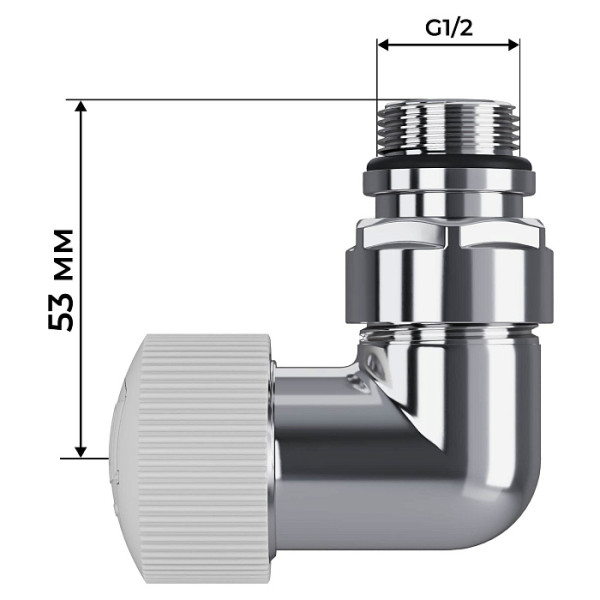 Комплект термостатический трехосевой 1/2"х15 мм Royal Thermo Design Pro М30х1,5 (Хром) (RATVXT11215CH) Комплект термостатический трехосевой 1/2"х15 мм Royal Thermo Design Pro М30х1,5 (Хром) (RATVXT11215CH)