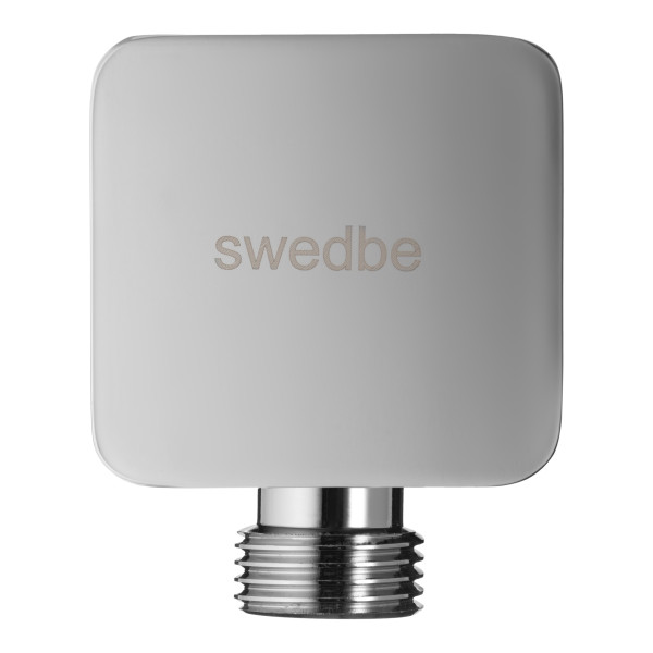 Подсоединение шланговое Swedbe Platta хром (5508)