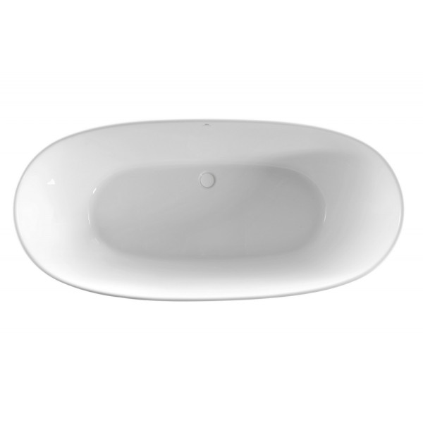 Ванна акриловая Abber 170x80x58 белая (AB9265-1.7)