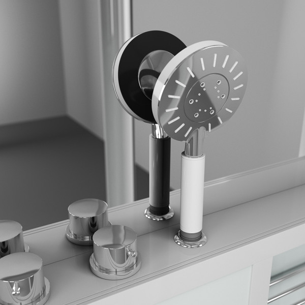 Душевая кабина с гидромассажем Grossman 135x90 стекло прозрачное, профиль белый (GR-128 L) Душевая кабина с гидромассажем Grossman 135x90 стекло прозрачное, профиль белый (GR-128 L)