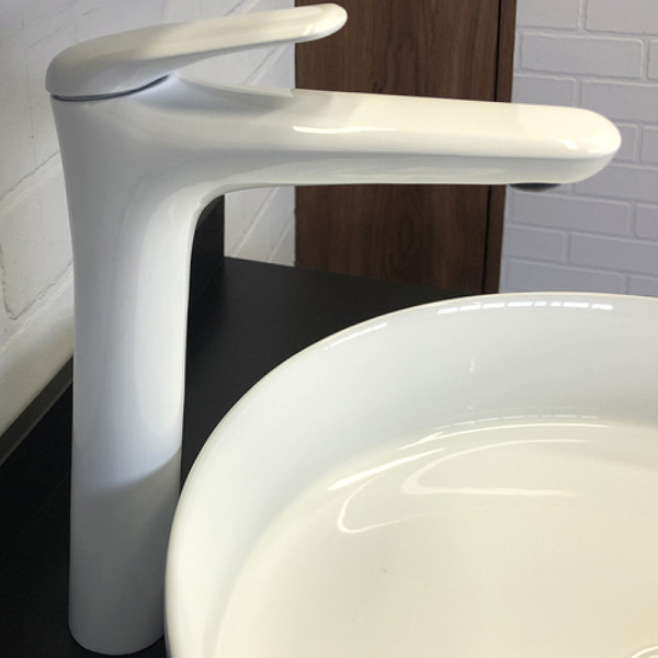 Смеситель для раковины Comforty белый (FC074B-CKBT)