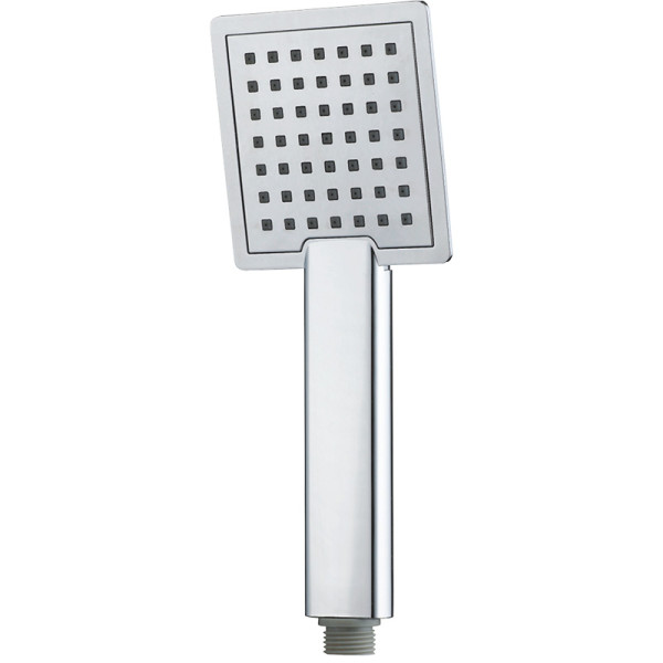 Душевая лейка Melodia Luxe 1 функция 100х100 хром (MKP26117BL)