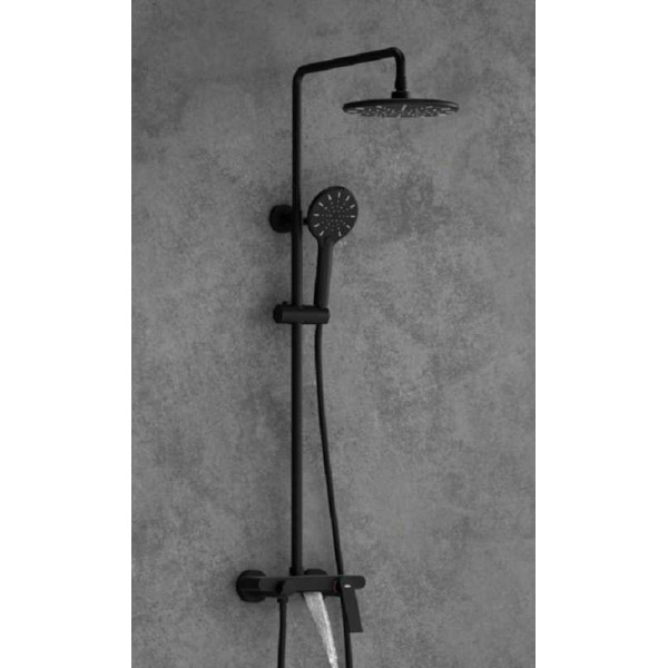 Душевая система Timo Anni черный (SX-2710/03) Душевая система Timo Anni черный (SX-2710/03)
